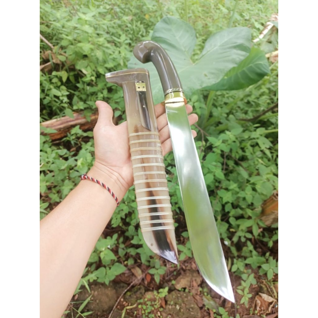 GOLOK PISAU SEMBELIH BAJA BOHLER N695 FULL TANDUK BULE 27 CM TAJAM