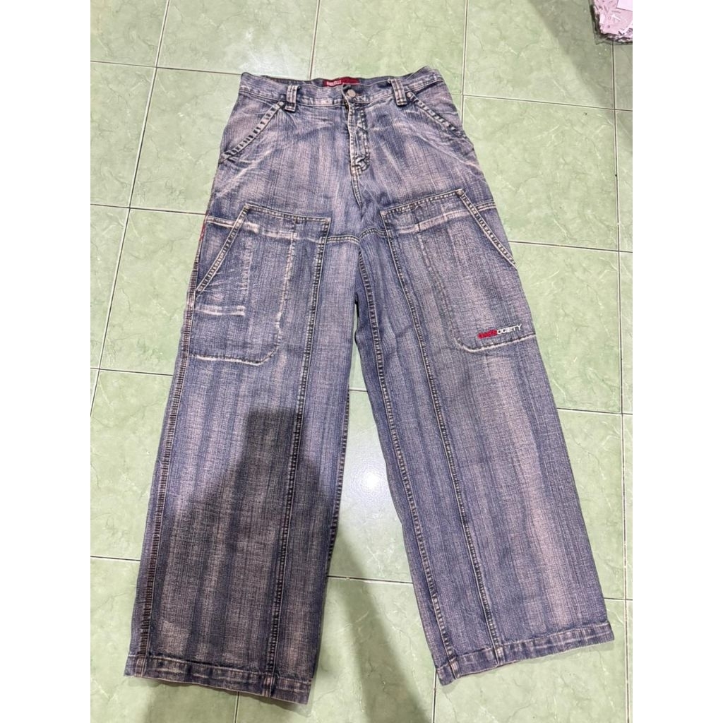celana gabs, y2k baggy second