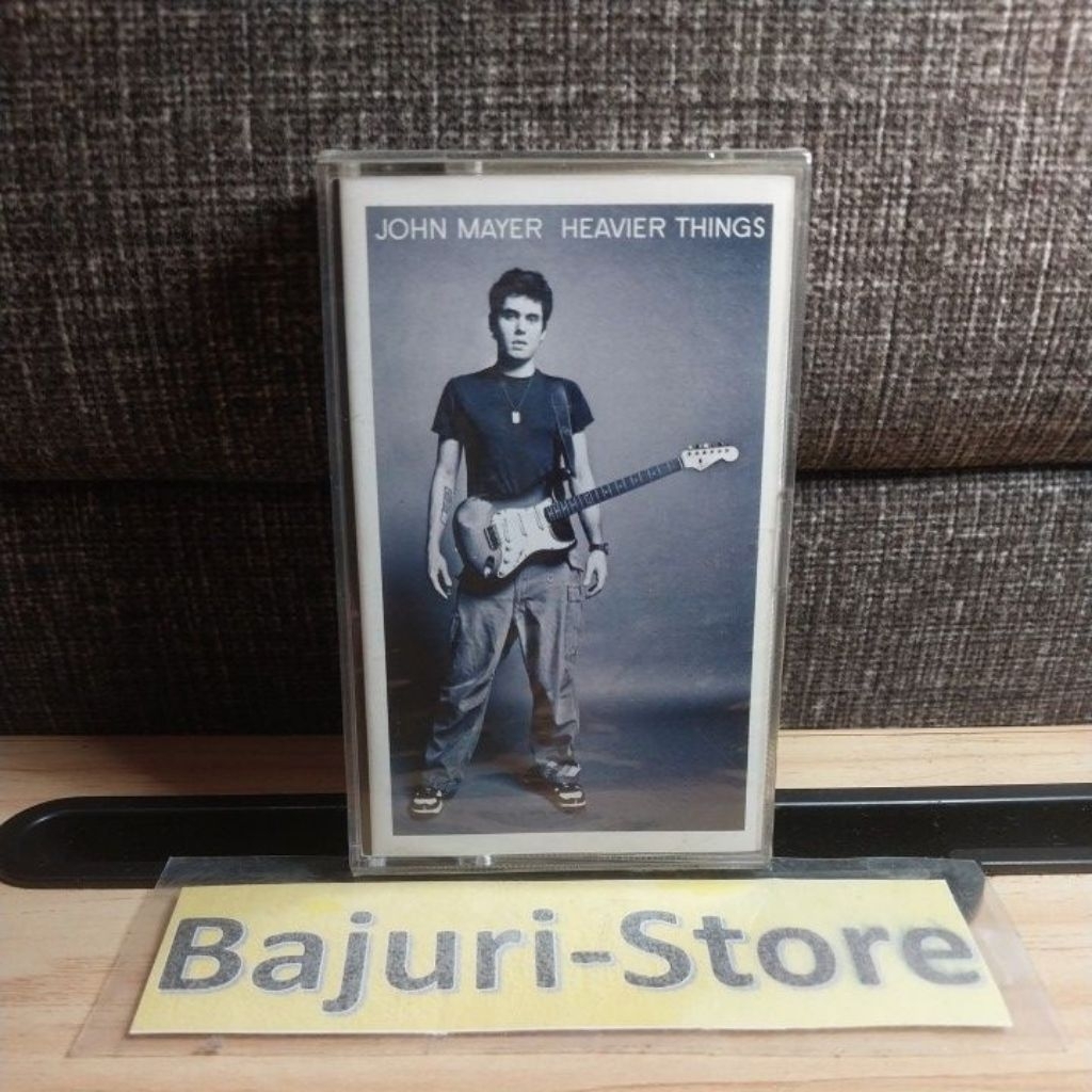 Kaset Pita "JOHN MAYER"/Album "Heavier Things"/Segel/Sealed/Original/Rare Cassette/Collector Item