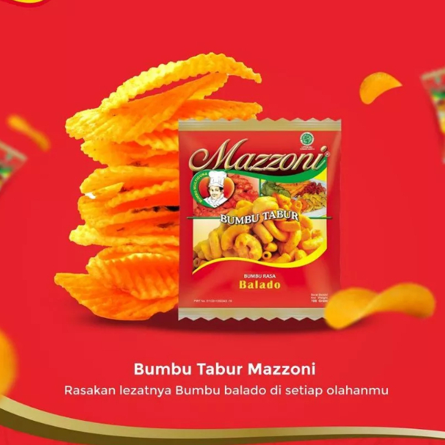 Mazzoni Bumbu Tabur 100 Gram