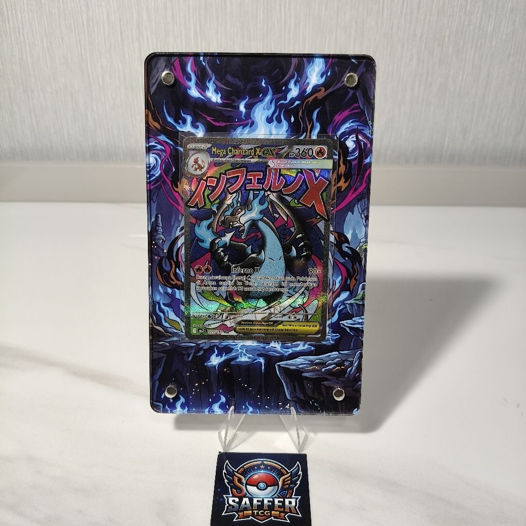Mega Charizard X EX MA Indo + Extended Art