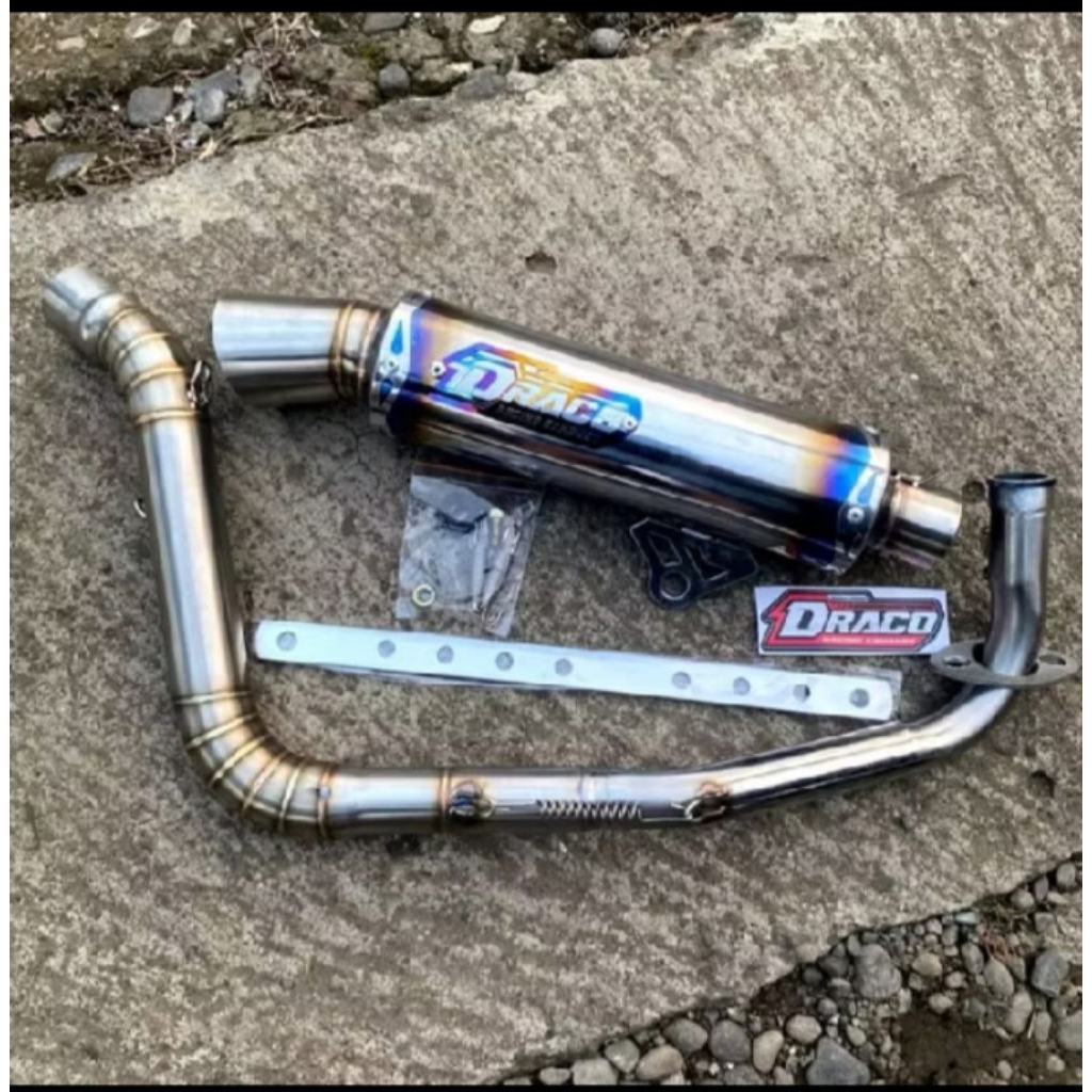 knalpot samlong draco knalpot samlong Mio sporty knalpot matic standar racing draco samlong knalpot 