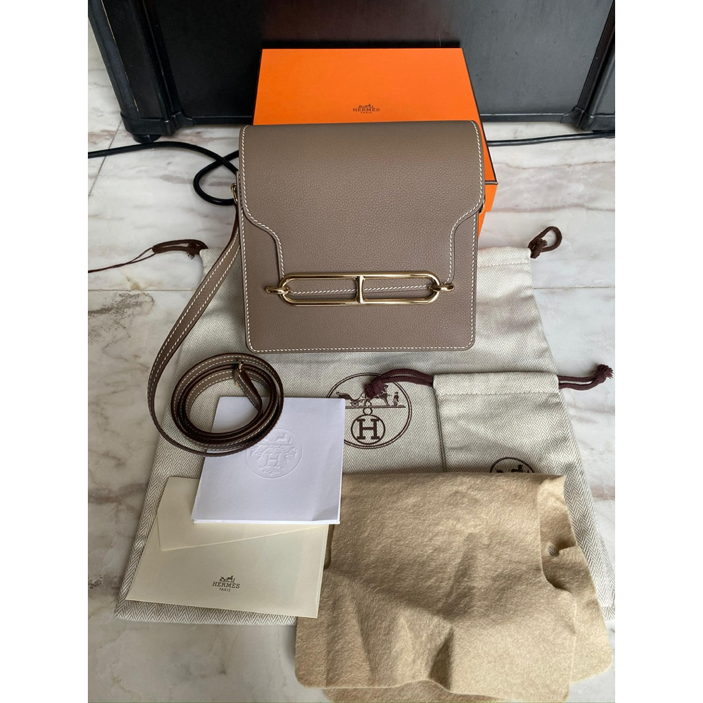 Preloved Like New Hermes Mini Roulis Eutope Pbhw K