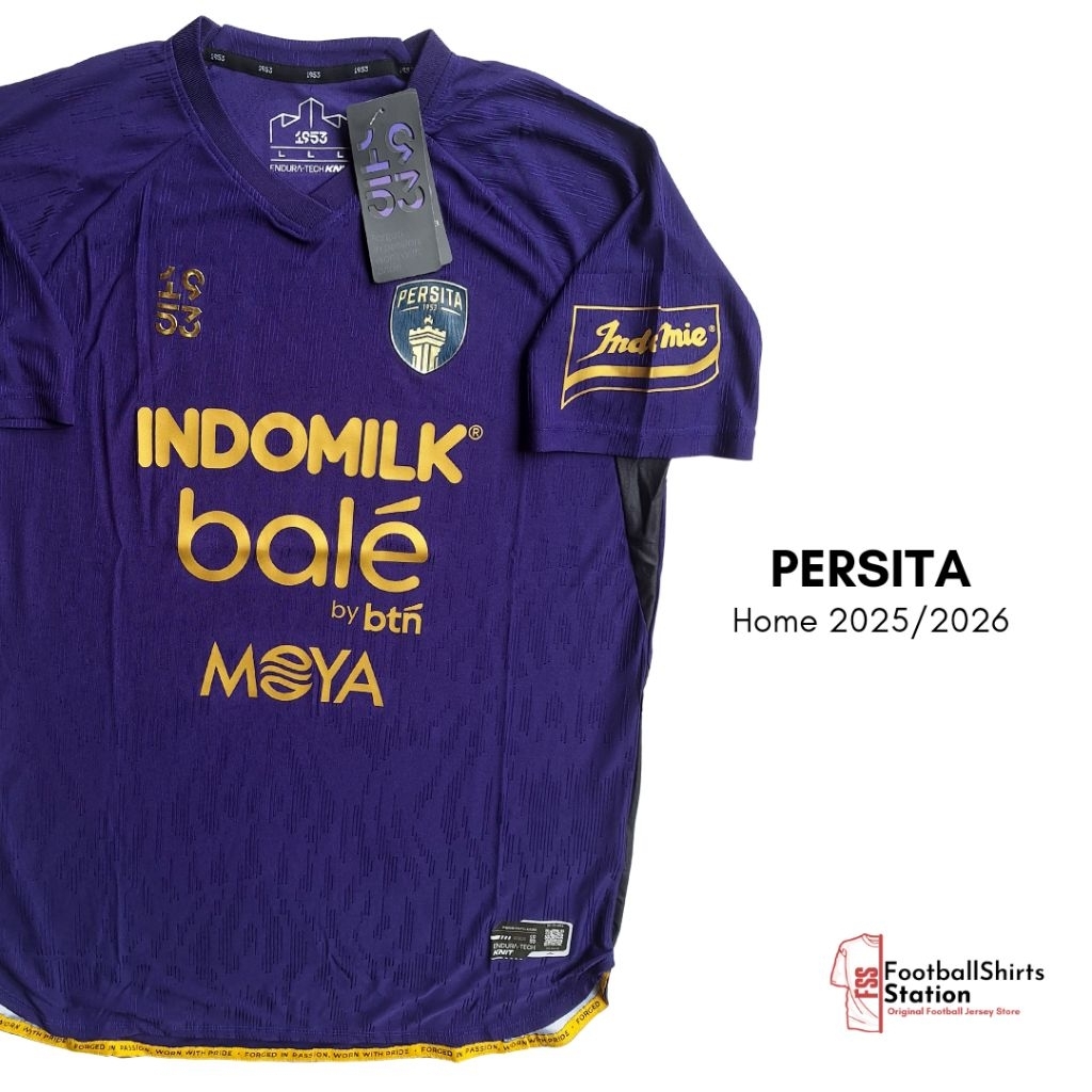 Jersey Persita Tangerang Home 2025/2026 Player Issue Size L Original 1953