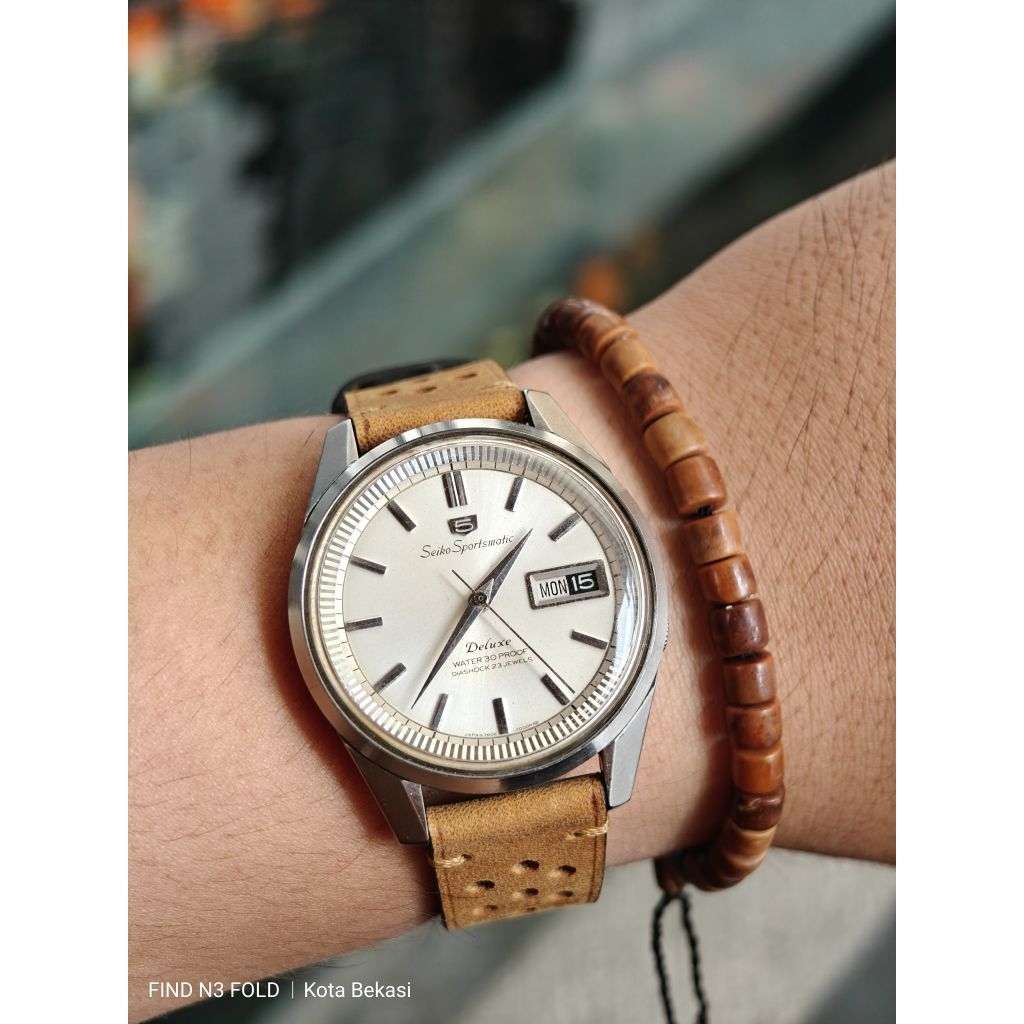 jam seiko sportmatic deluxe 23 jewels
