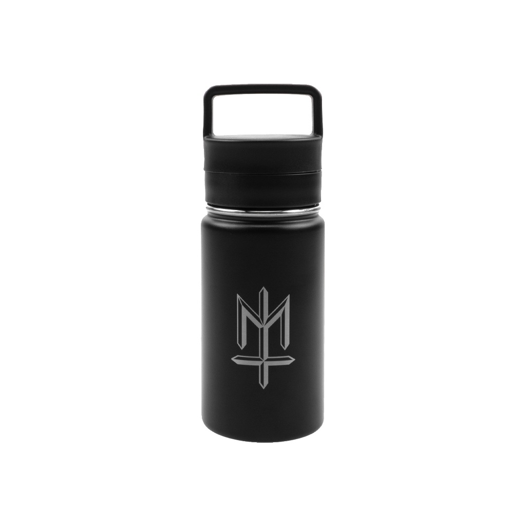 TUMBNAL Imperat MATERNAL DISASTER BOTOL MINUM DOUBLE WALL INSULATED 304 TUMBLER  BLACK STAINLESS STE