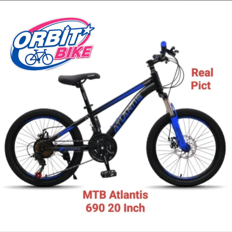 Sepeda Gunung MTB 20 Inch Atlantis 690 Rem Cakram Sepeda Gunung Murah