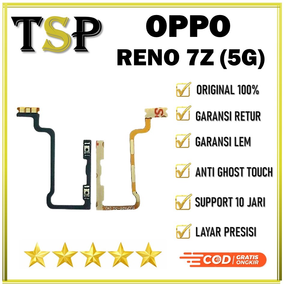 FLEXIBEL / FLEXIBLE / FLEKSIBEL VOLUME OPPO RENO 7Z 5G ORI ORIGINAL  100%
