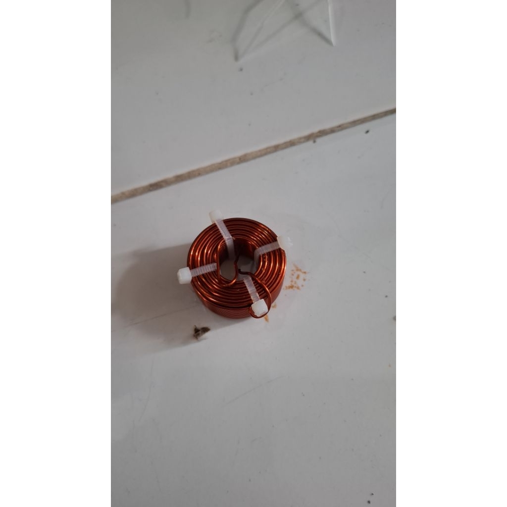 coil lilitan crossover pasif 0,27mh 0,8mm