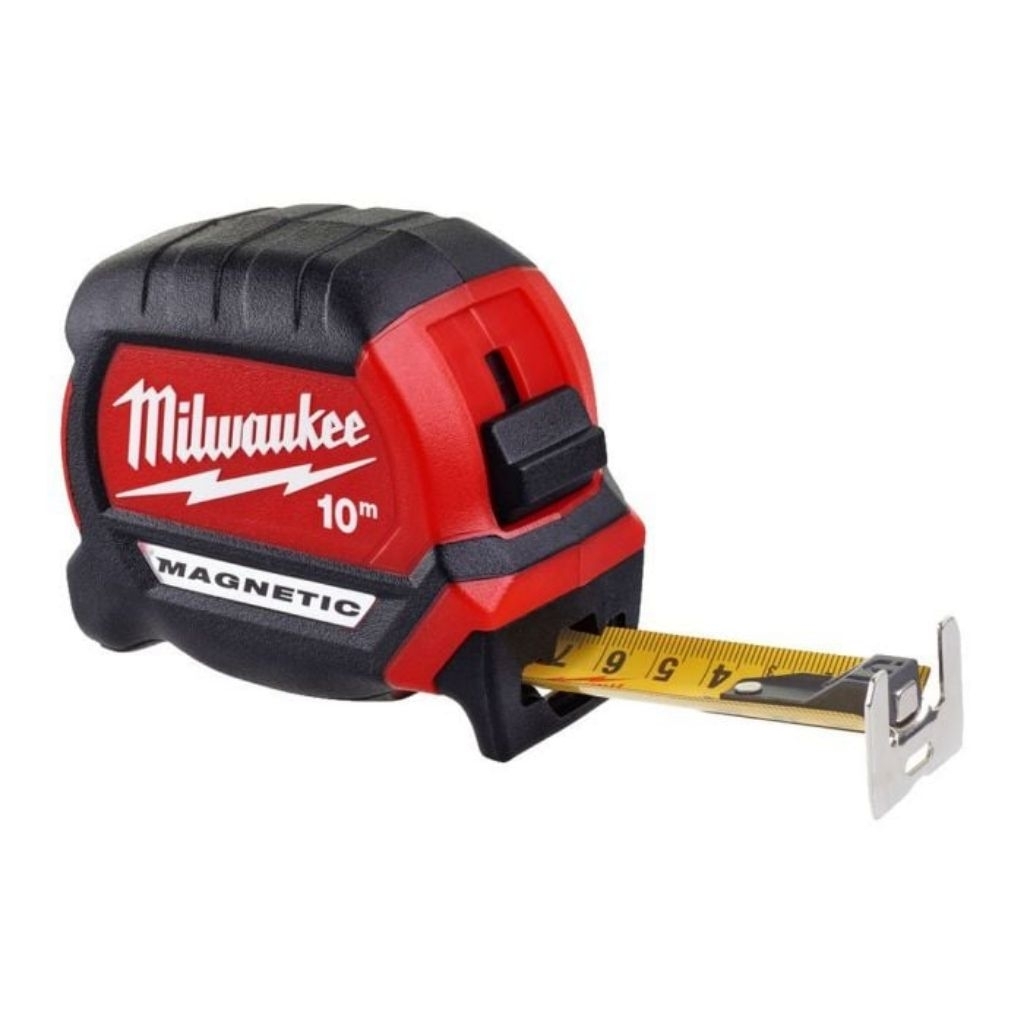 MILWAUKEE 4932464601 10M COMPACT MAGNETIC TAPE MEASURE ORIGINAL - Meteran