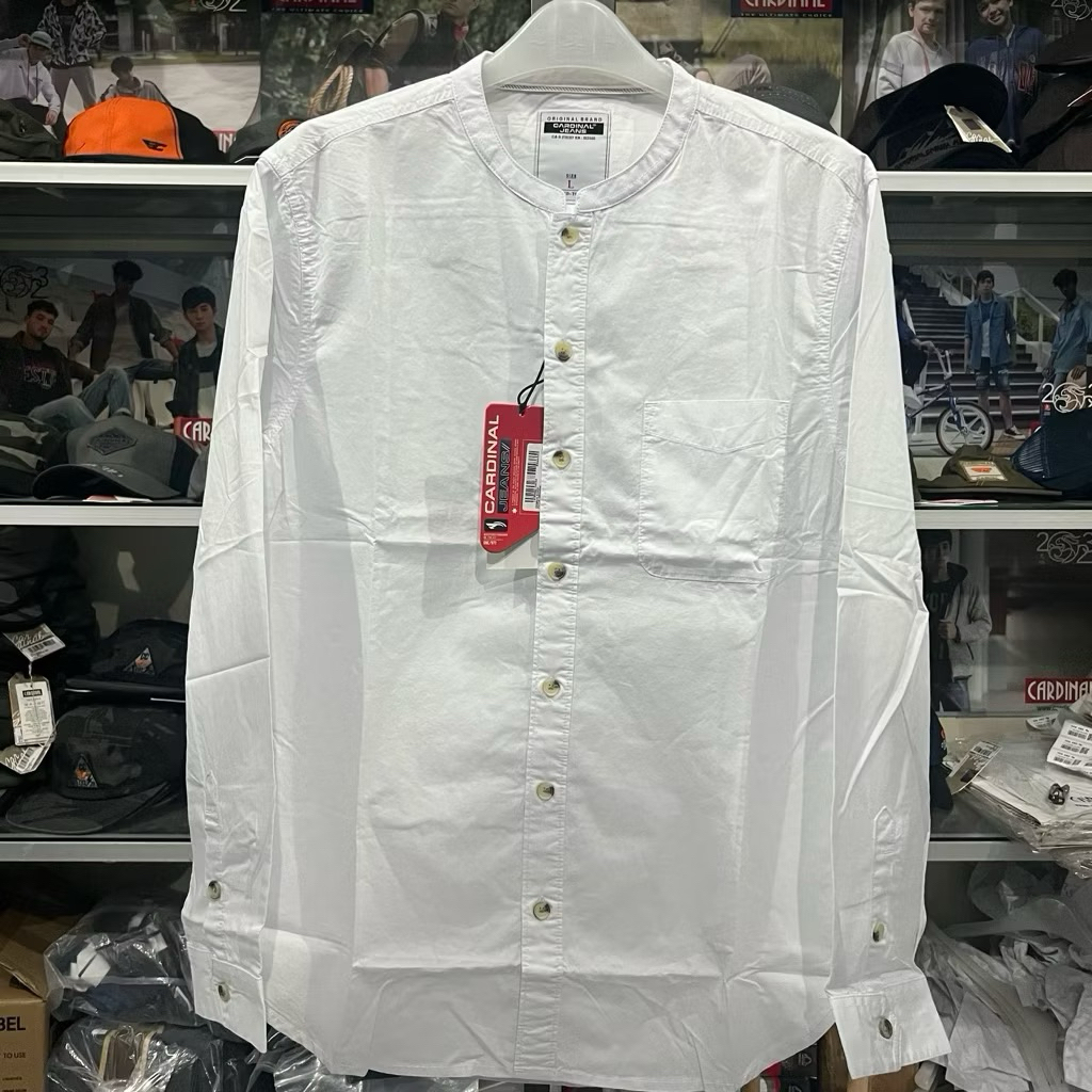 Baju Koko Cardinal Lengan Panjang Original