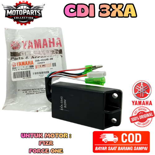 CDI KODE-3XA YAMAHA MOTOR F1ZR FORCE ONE PRODUK BERKUALITAS ASLI 100% ORIGINAL YAMAHA YGP .