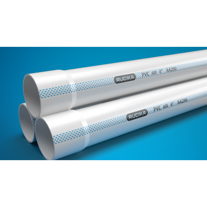PIPA RUCIKA 4 DIM INCH PVC AW HARGA PER LONJOR (4M) PRALON PARALON AIR