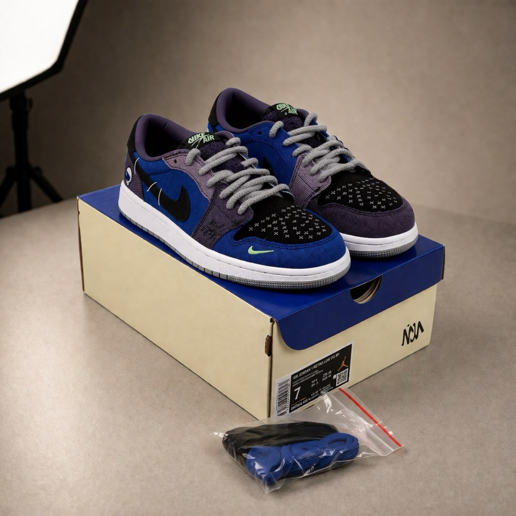Sneakers Nike Air Jordan 1 Low Zion Williamson Voodoo