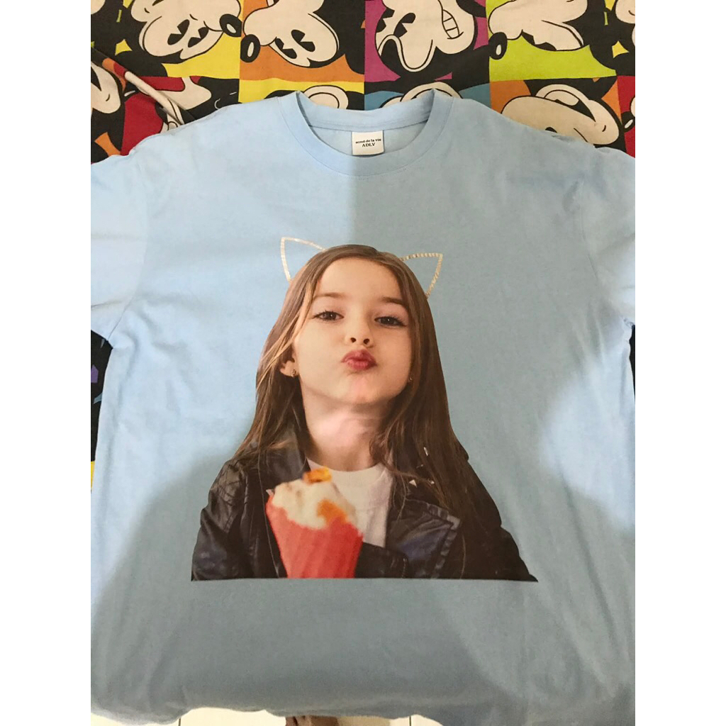 tshirt kaos adlv preloved mirror 1:1 like new