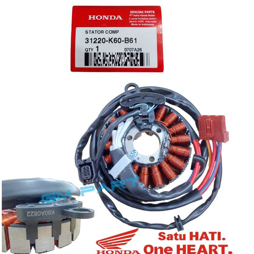 Spull Assy Vario 125 Esp 31220K60B61 Stator Comp