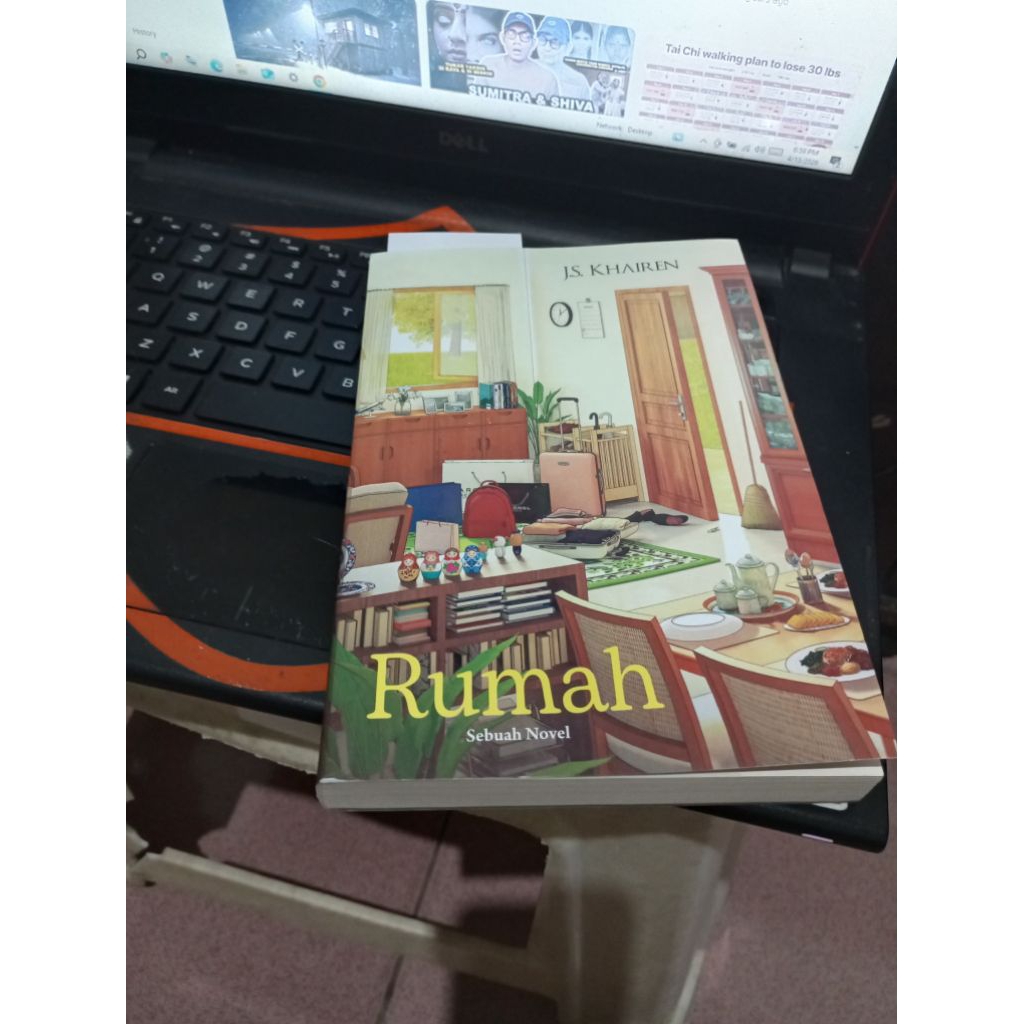 Buku Novel Rumah JS Khairen Preloved