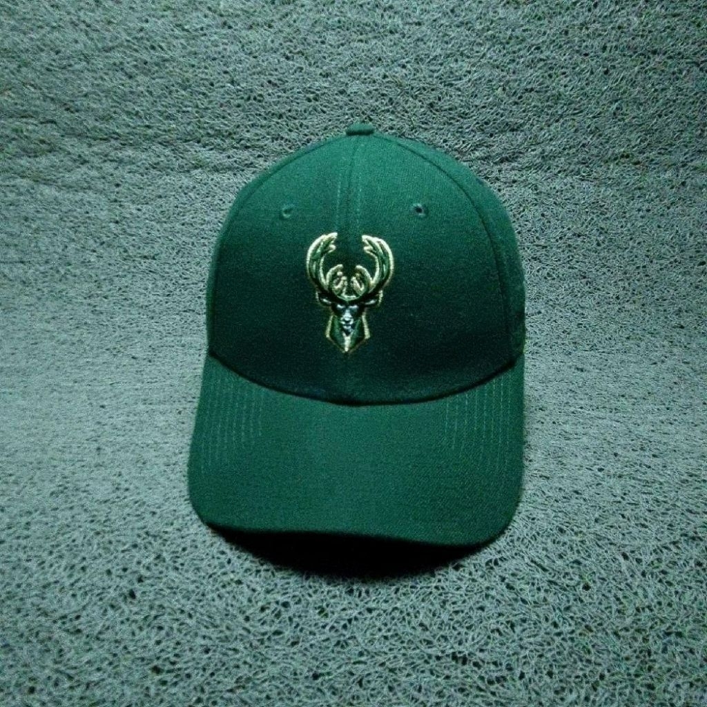 topi NBA cap milwaukee bucks by new era