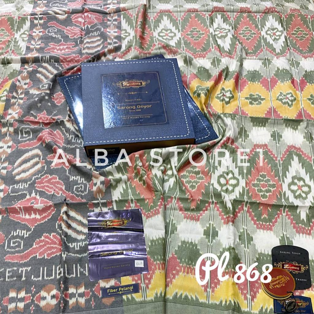[PELANGI] Sarung Goyor Pelangi Ketjubung Sarung Goyor Kecubung Pelangi Jumbo Adem Murah Gloyor