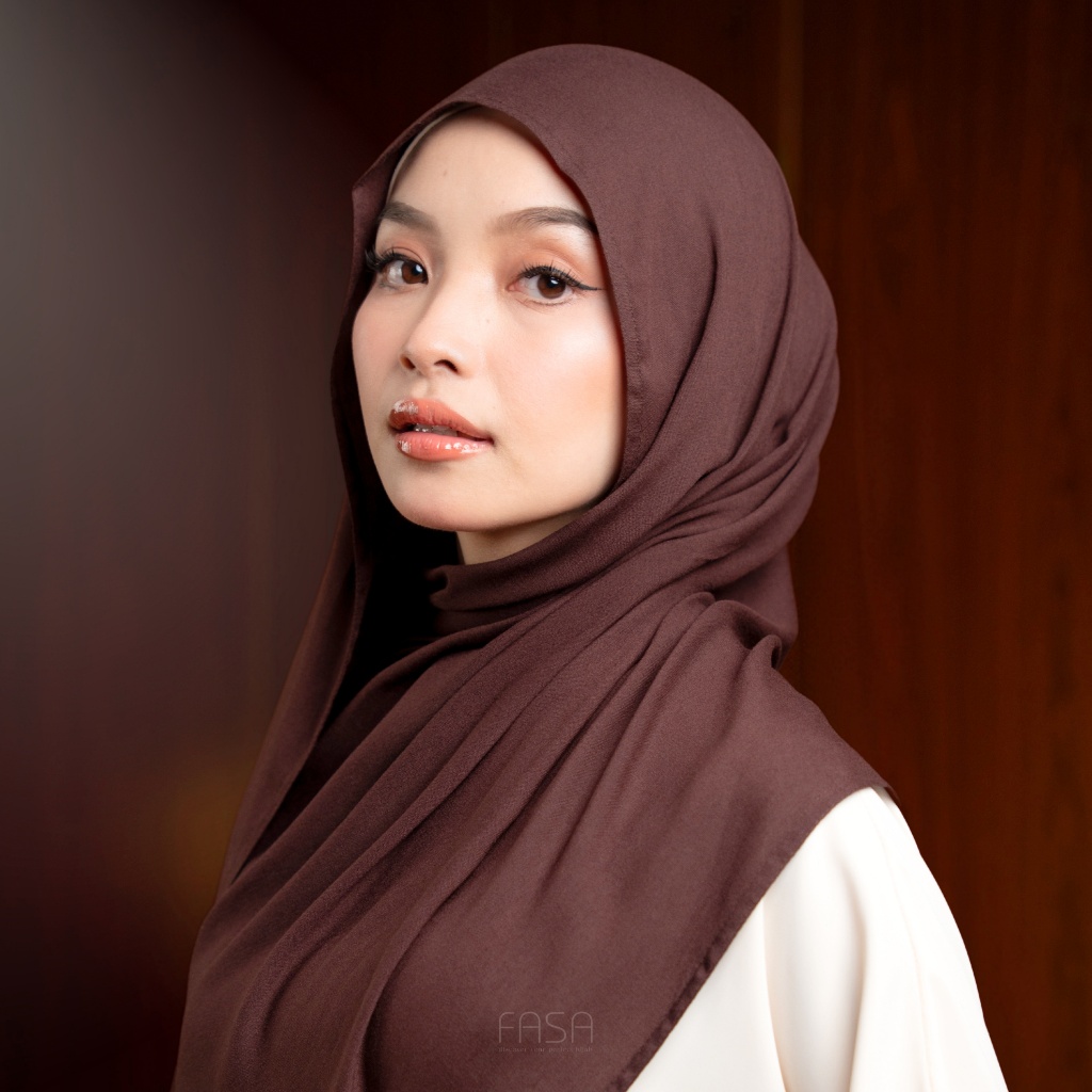 Pashmina Viscose Modal Viscose Pashmina Viscose  Flowly Tahan Pentul by Fasa Daily Wear