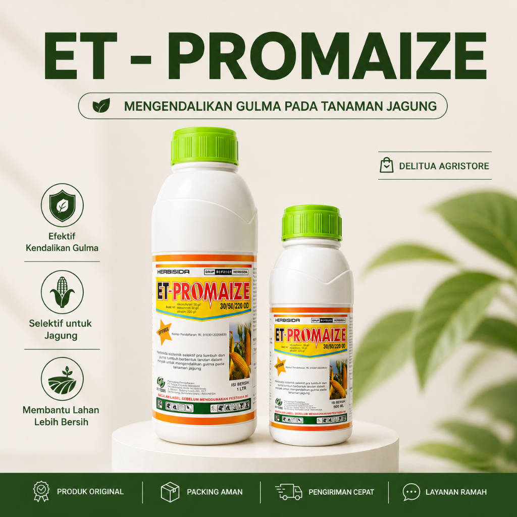 ET - PROMAIZE 1 LTR, 500 ML, 250 ML HERBISIDA UNTUK JAGUNG
