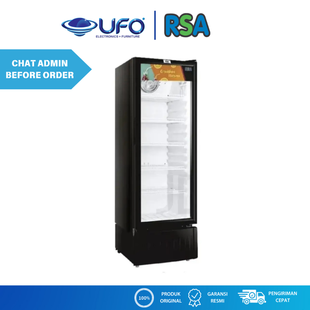 RSA SHOWCASE 290 LITER AGATE-300R