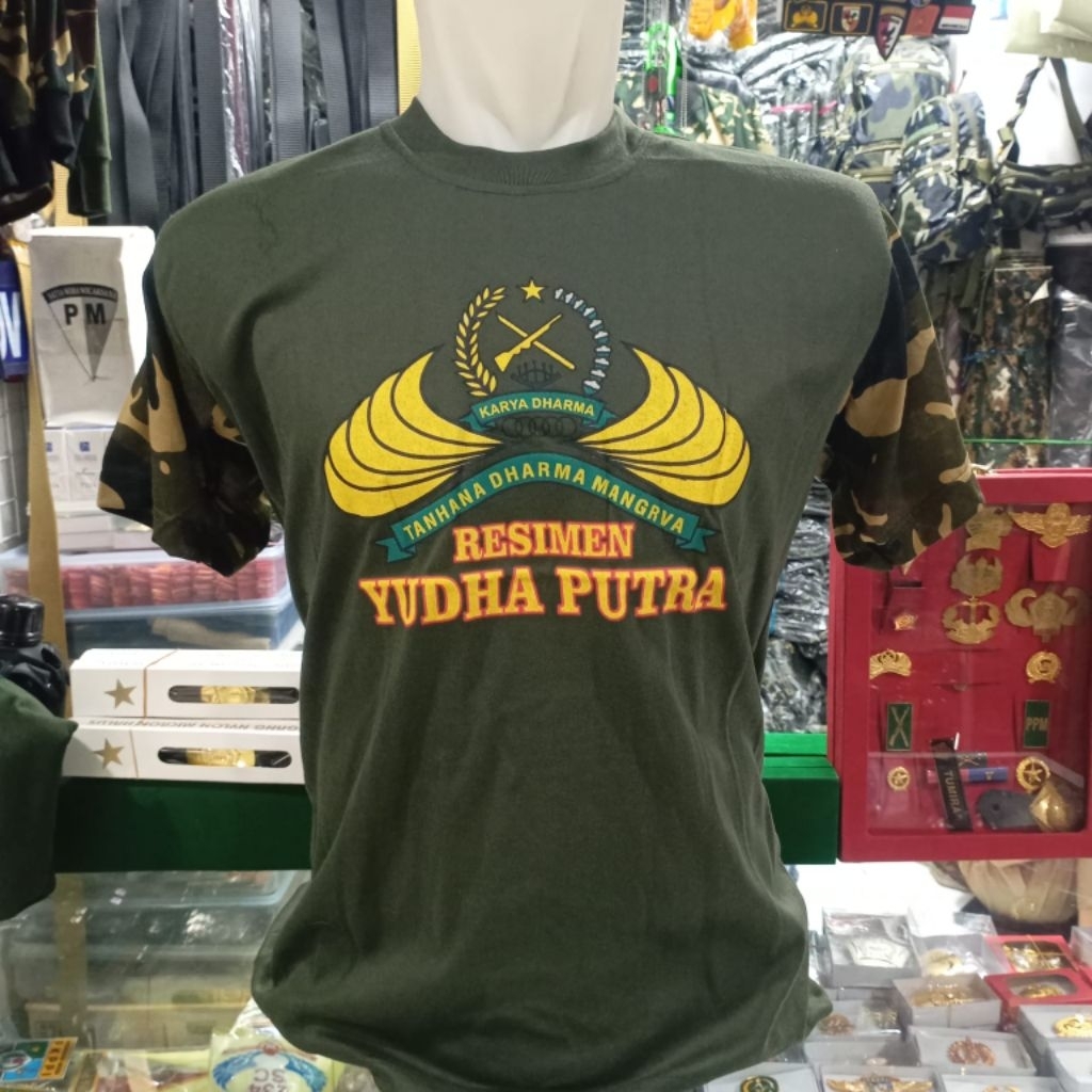 kaos ppm logo wing resimen / kaos pemuda panca marga logo resimen