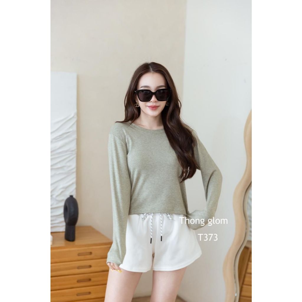 Thong Glom T373 Atasan Lengan Panjang