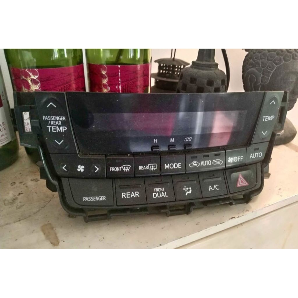 Control Panel Ac Tombol Ac Original Toyota Alphard Velfire Gen 2 Anh20 2008 - 2014