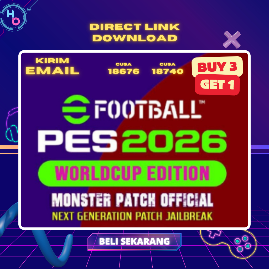 eFootball 2026 MONSTER PATCH WORLDCUP | PS4 Game HEN |