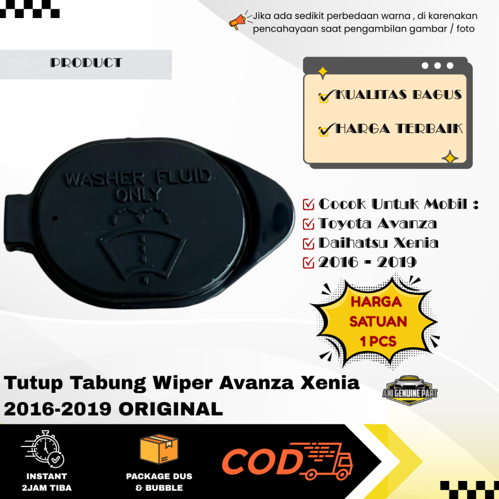 Tutup Tabung Wiper Avanza Xenia 2016-2020 Original