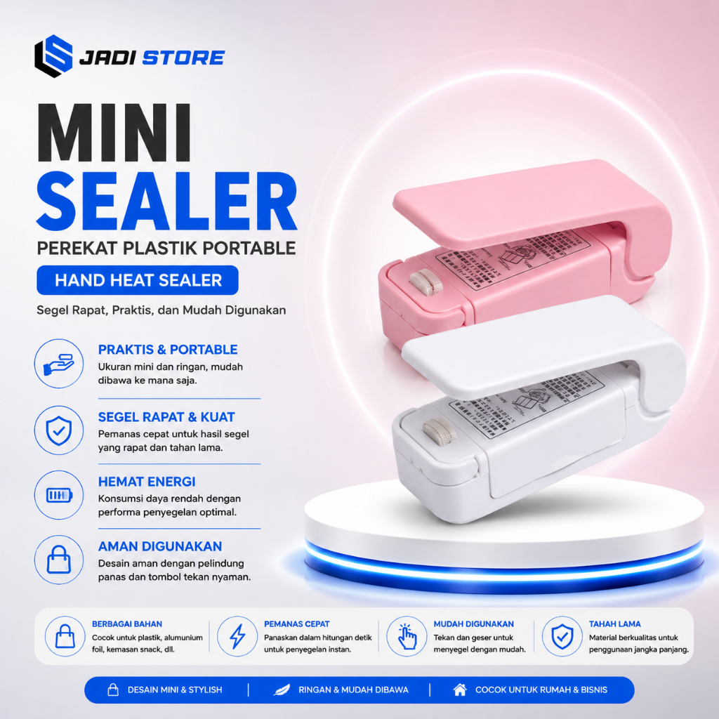 Hand Sealer Mini Sealer Plastik Sealer Perekat Plastik Sealer Mini Sealer Mini Plastik Sealer Mini P