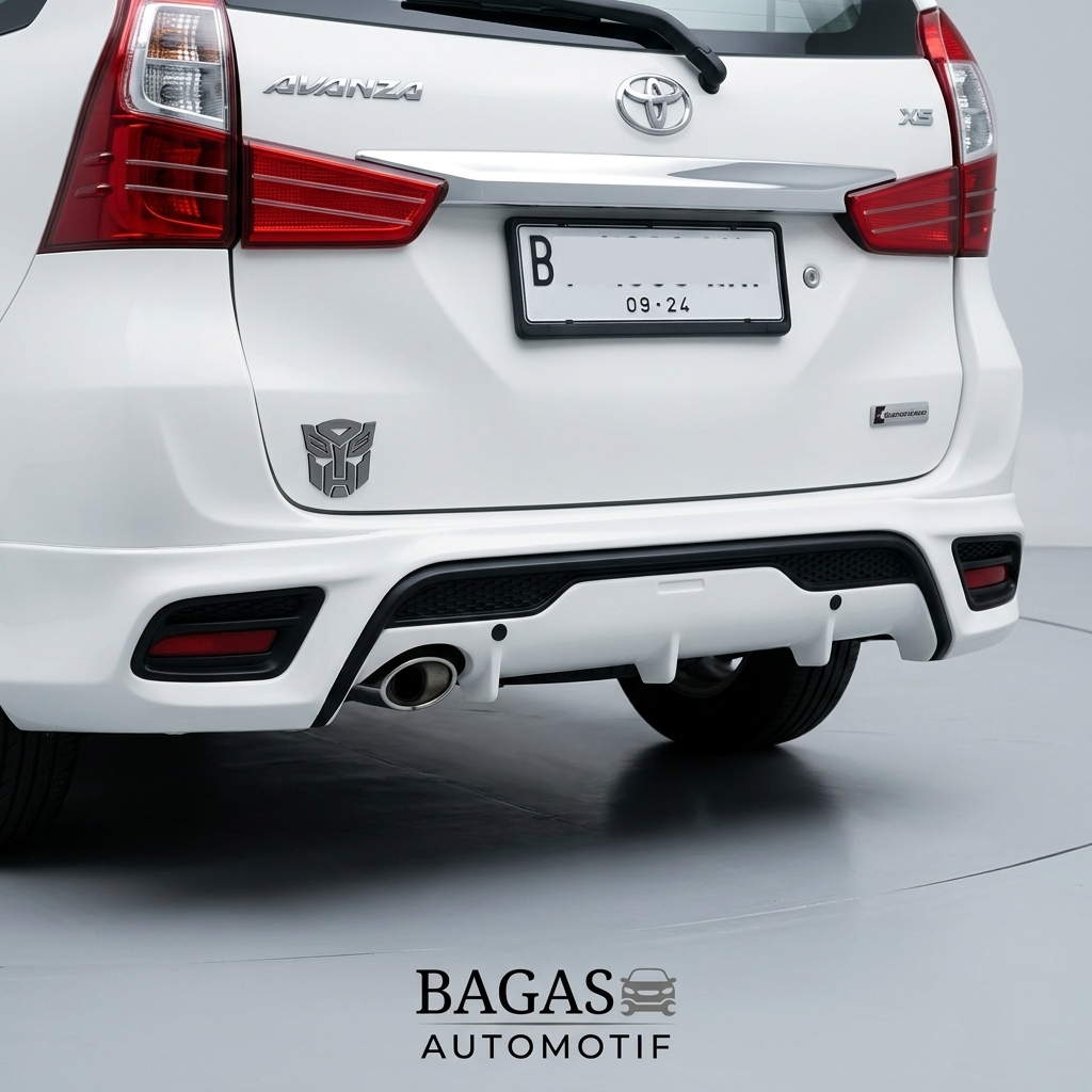 Bodykit Depan Samping Belakang Avanza Xenia Plus Cat Warna Body - Depan