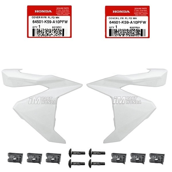 [KARGO HEMAT] 64501-K59-A10PFW 64601-K59-A10PFW Cover Sayap Kanan Kiri Vario 125 150 LED 2015 - 2017