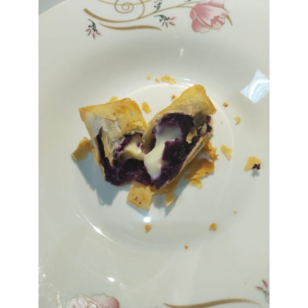Ubi Ungu Keju Lumer (goreng)
