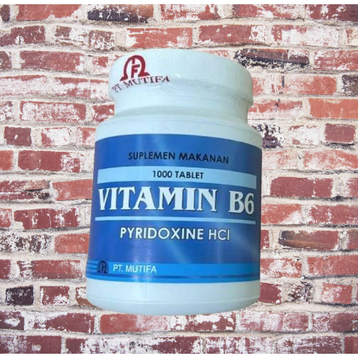 vitamin b6 10 mg mutifa isi 1000