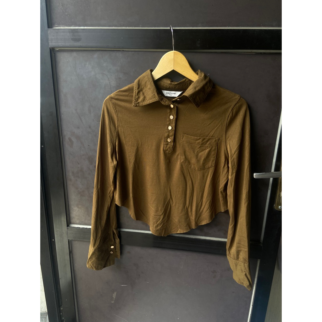 Prlvd Atasan kerah polo brand cacharel + admin
