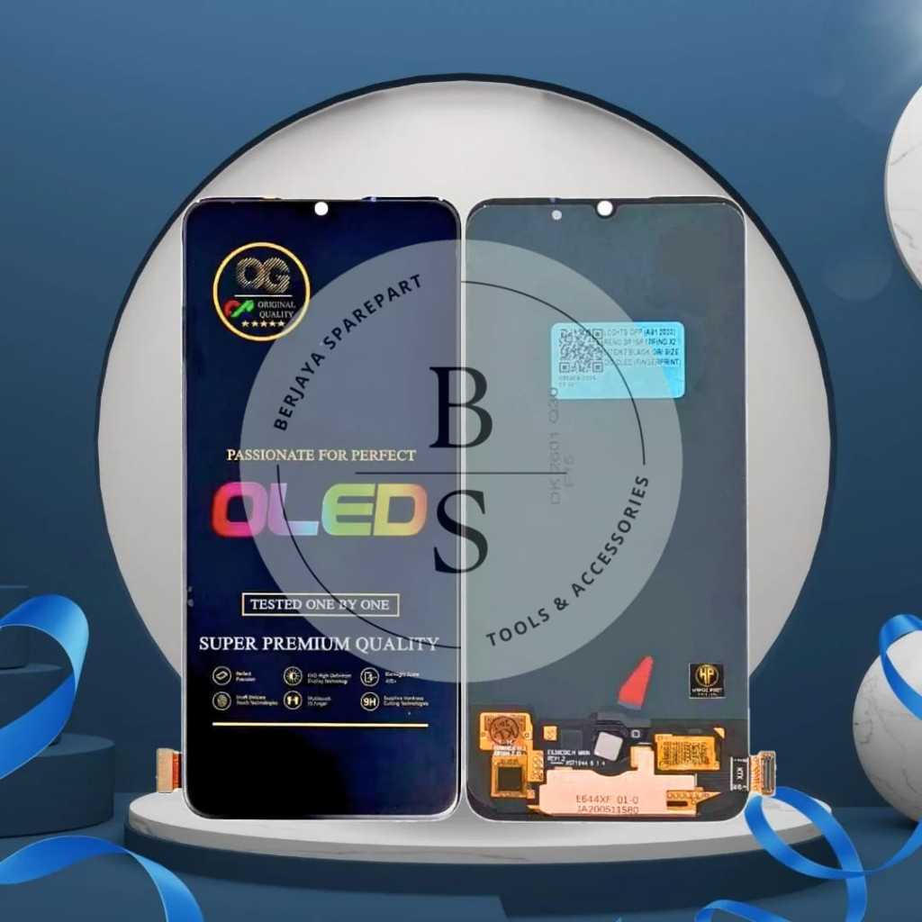 LCD OPPO A91 / A73 2020 / F15 / F17 / K7 5G / FIND X2 LITE / RENO 3 ORI FINGERPRINT LCD TOUCHSCREEN