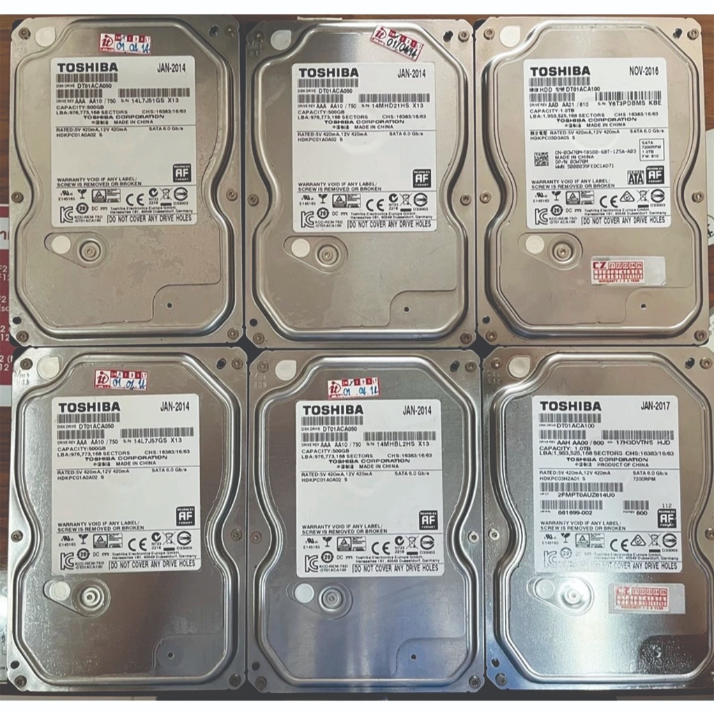Hardisk HDD sata 3.5 dan 2.5 Inch Rusak masih kedetek