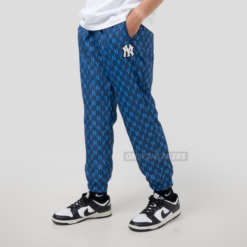MLB NEW YORK YANKEES MONOGRAM WOVEN BLUE  JOGGER