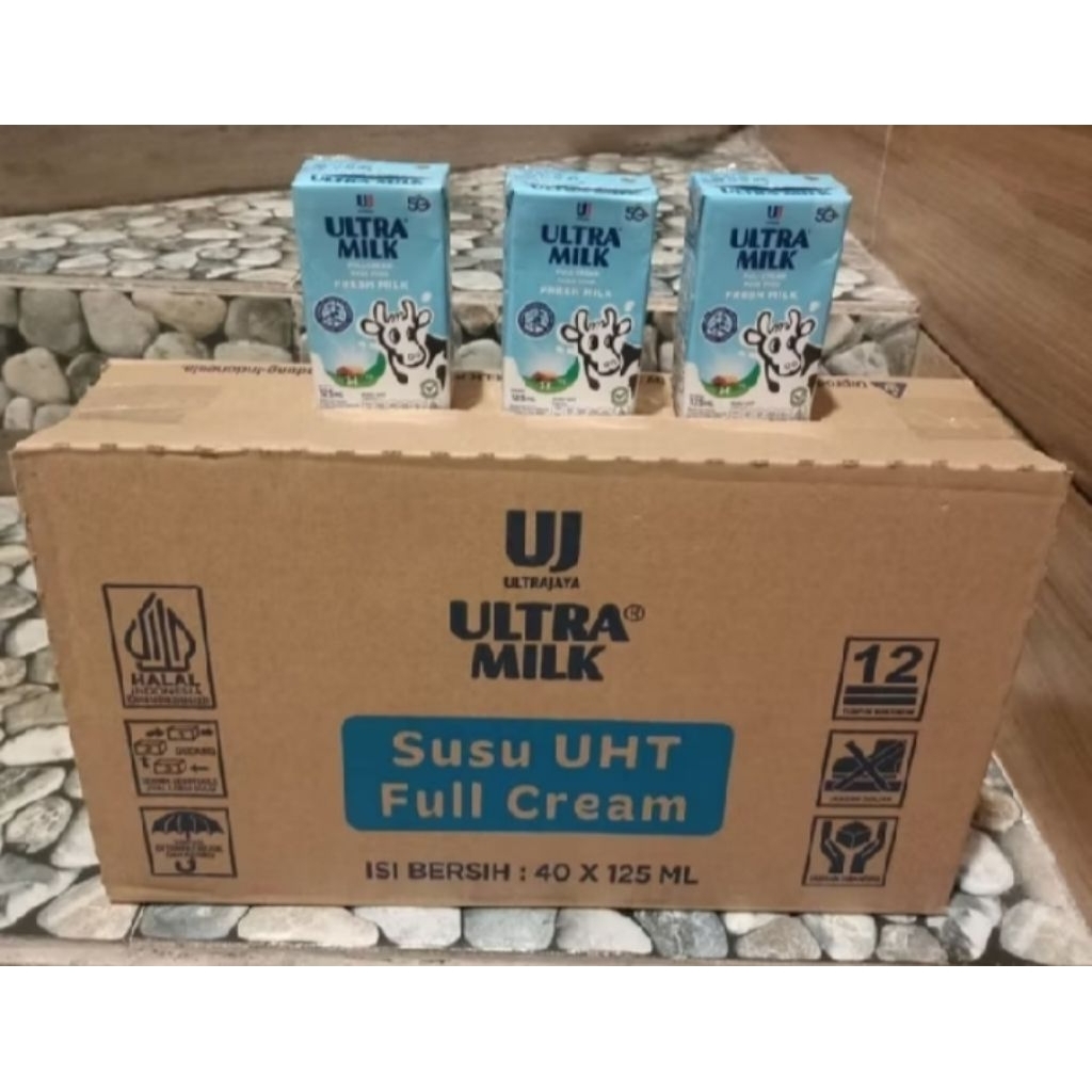 SUSU UHT ULTRA SAS  FULL CREAM 125ml SUSU MBG
