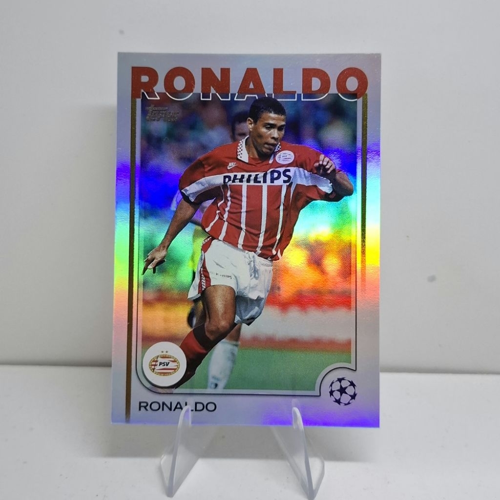 Kartu Bola Topps Short Print Ronaldo PSV