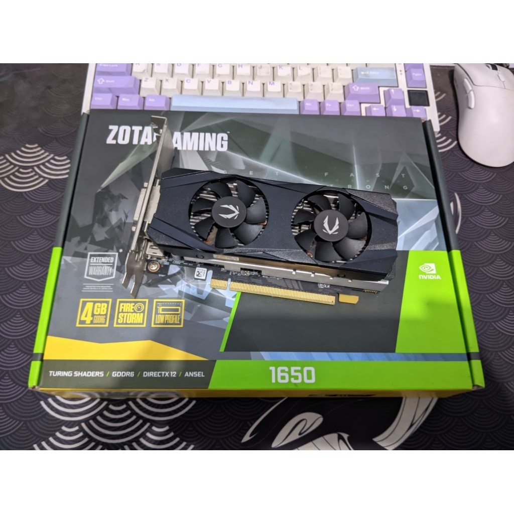 vga zotac gtx 1650 4gb low profile