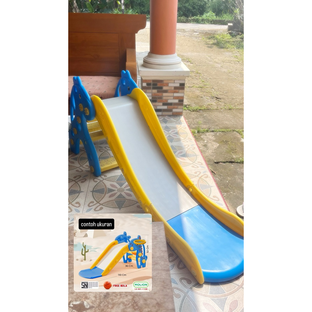 (BACA DESC) PRELOVED MAINAN ANAK PEROSOTAN TRAMPOLIN