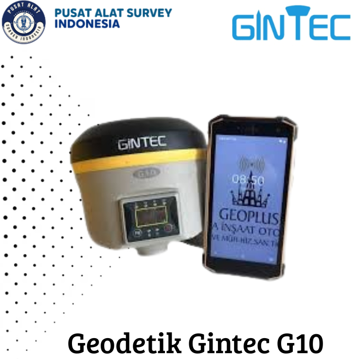 GPS Geodetik Gintec G10 Bekas Second GNSS RTK Receiver