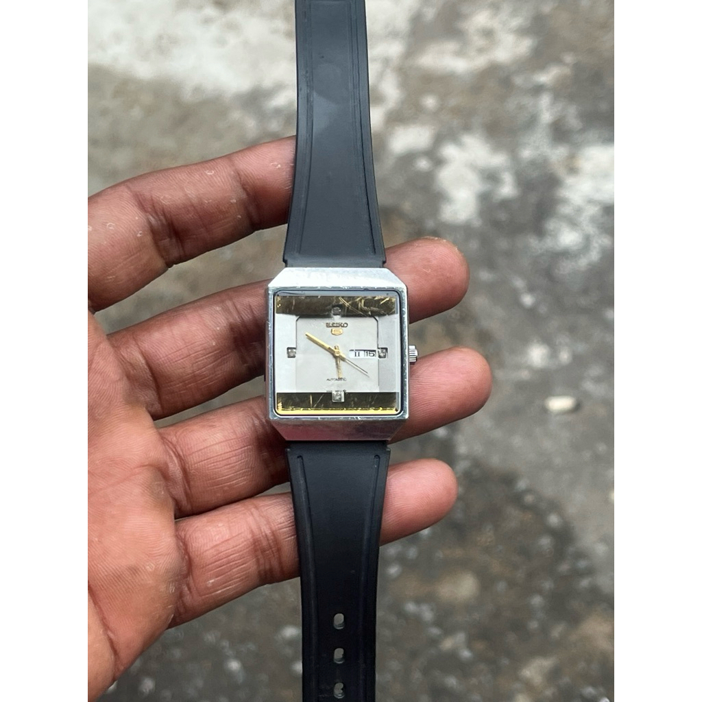 Jam Tangan Vintage Seiko 5 Automatic 2906-559B Kotak Original