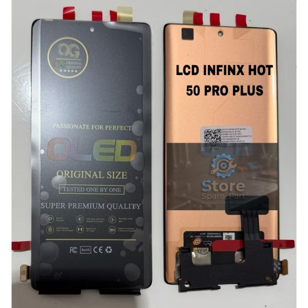 LCD TOUCHSCREEN INFINIX HOT 50 PRO PLUS X6880 OLED ORIGINAL FULLSET