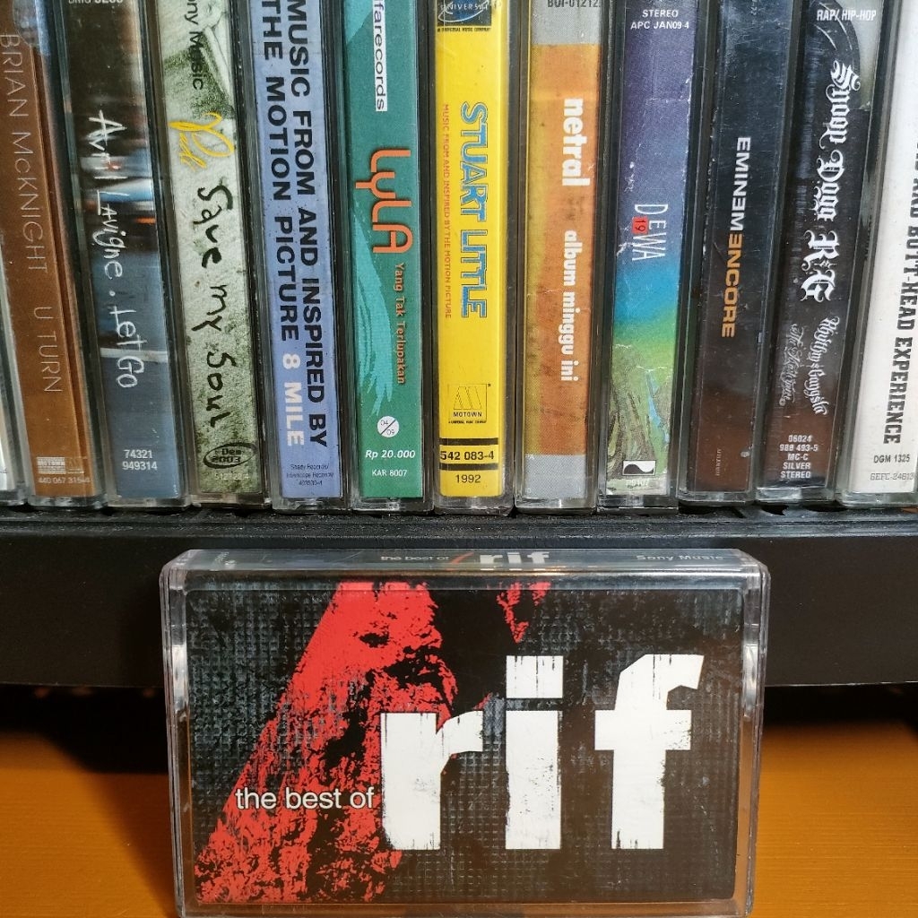 Kaset Pita Rif /rif The Best Of Rif Radja Lo Toe Ye mulus kaku