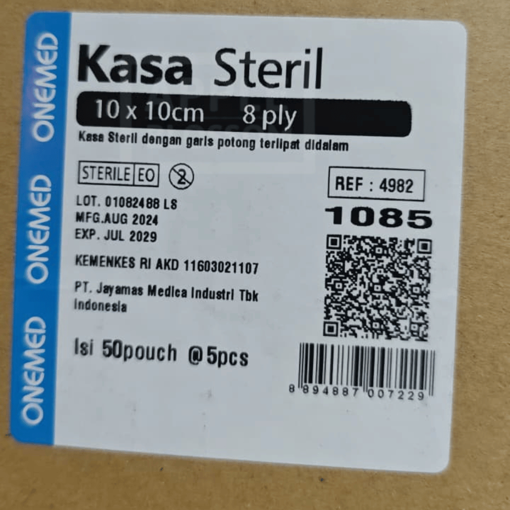 Kasa Steril 10x10x8ply Onemed