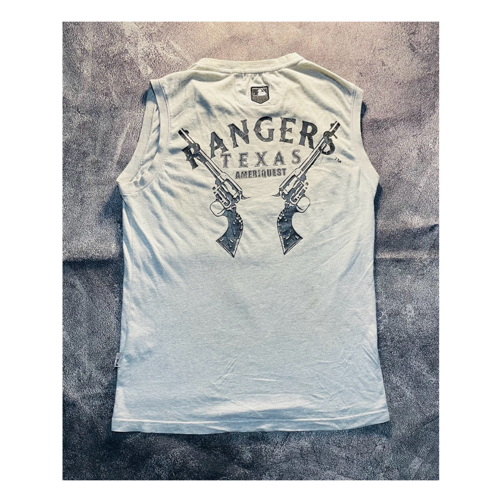 KAOS SINGLET KUTUNG MLB TEXAS RANGERS original